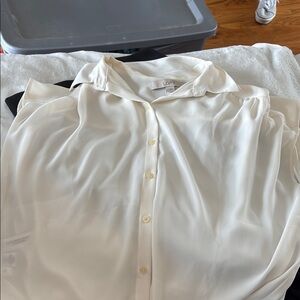 LOFT White womens Shirt